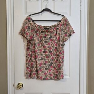 Banana Republic Women's Silky Off the Shoulders Top ~ Size XL ~ EUC ~